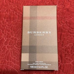 Empty Bottle & Box Burberry London Eau De Toilette Brown Classic 100ml/3.3FL.OZ.
